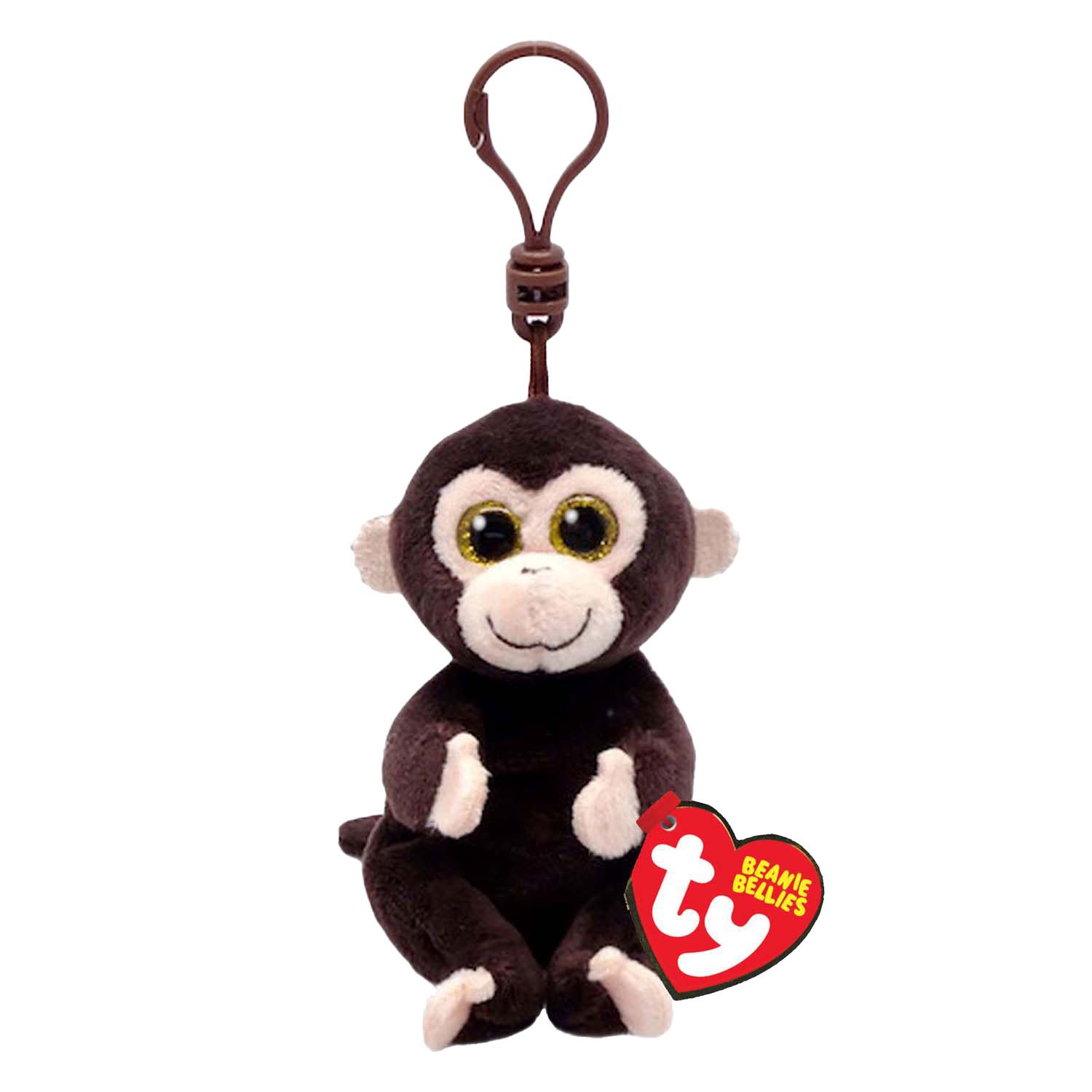 Ty Beanie Babies Clip ventre Matteo Singe, 10 cm