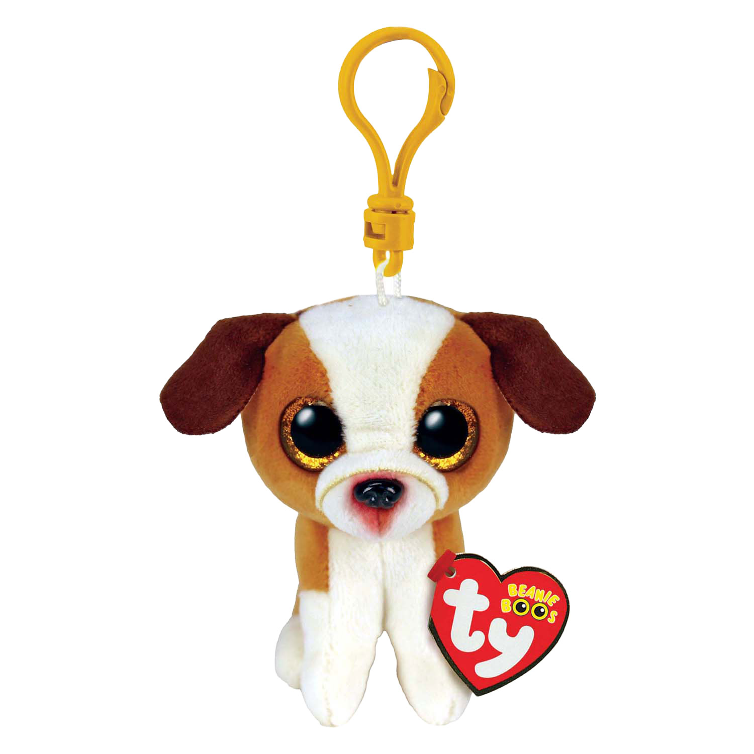 Ty Beanie Boo's Clip Hugo Bulldog, 7cm