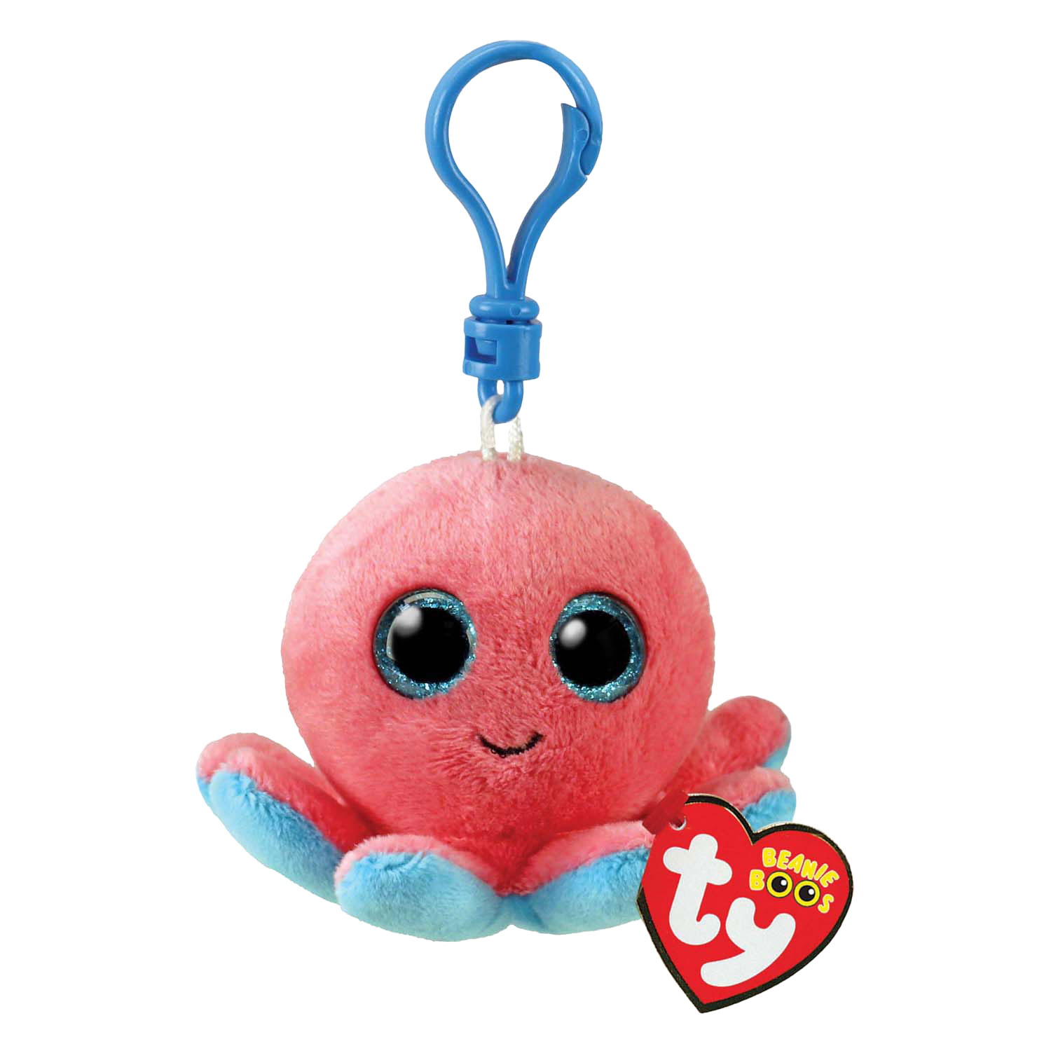 Ty Beanie Boo's Clip Sheldon Octopus, 7cm