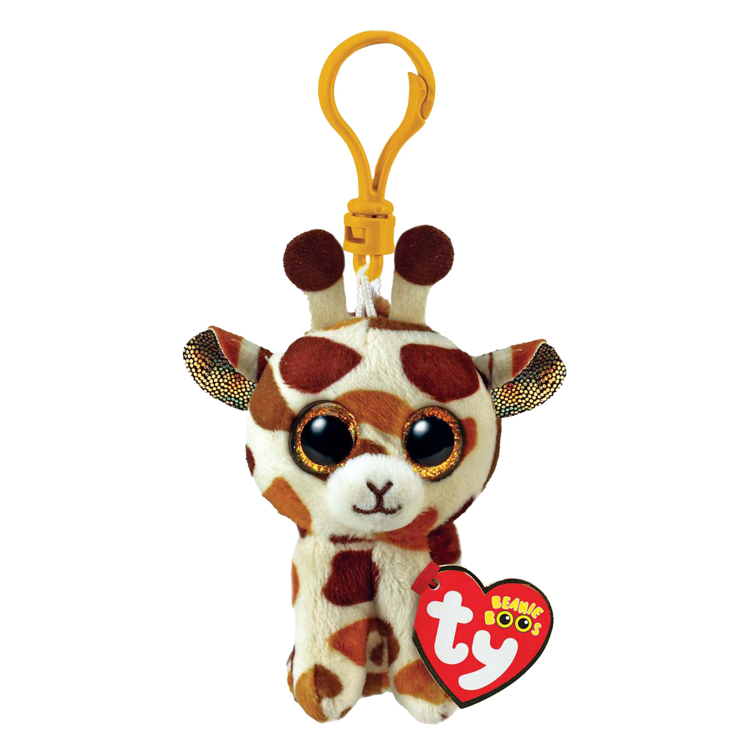 Ty Beanie Boo's Clip Échasses Girafe, 7 cm