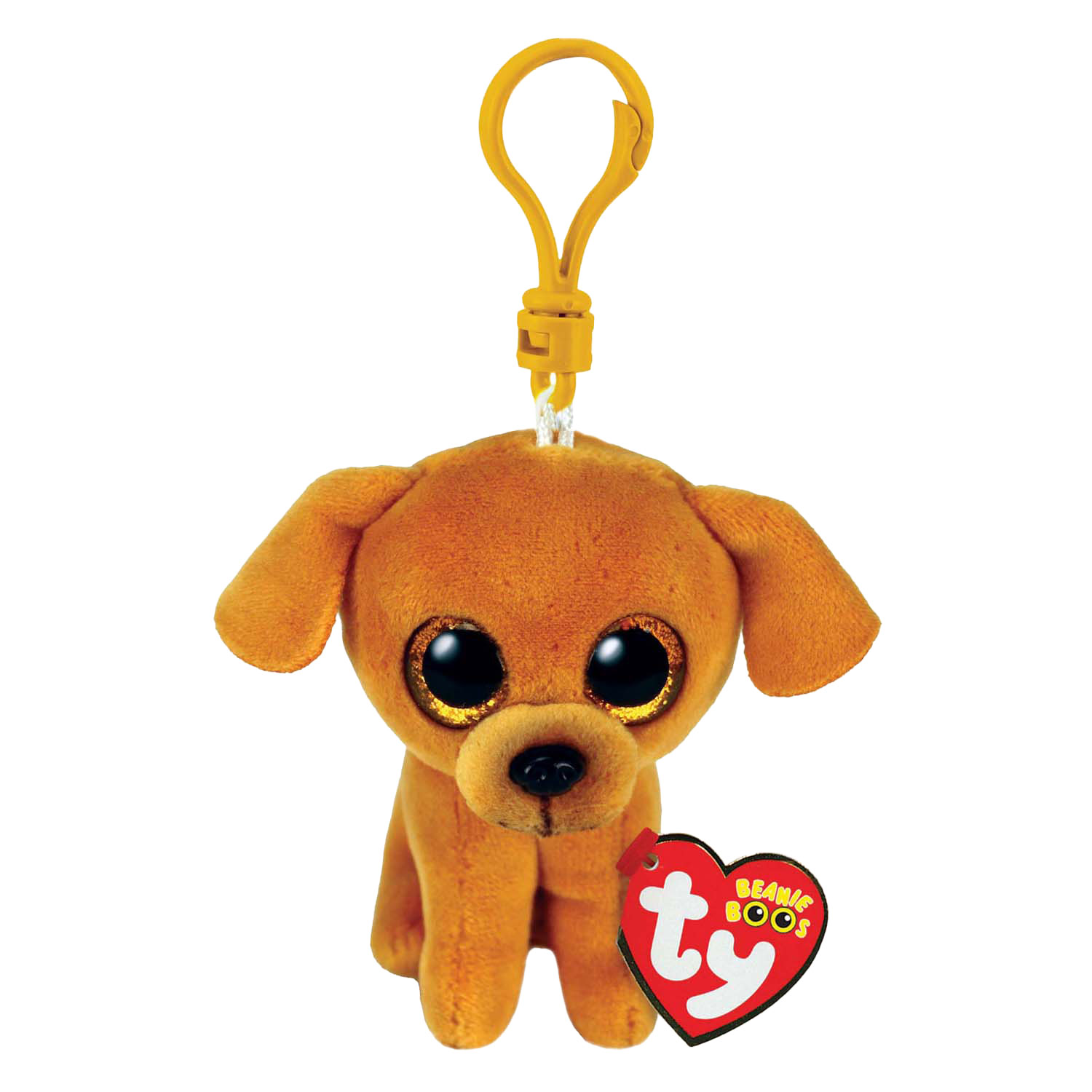 Ty Beanie Boo's Clip Zuzu Chien marron clair, 7 cm