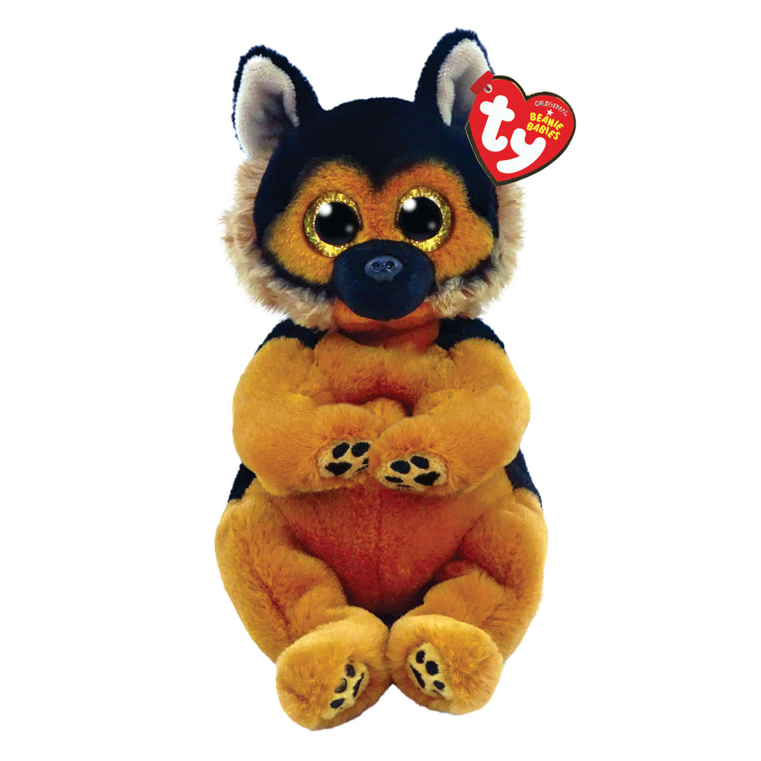 Ty Beanie Babies Bellies Ace Berger allemand, 15 cm