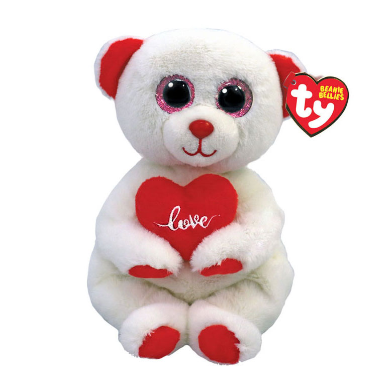 Ty Beanie Babies Bellies Desi Ours, 15 cm