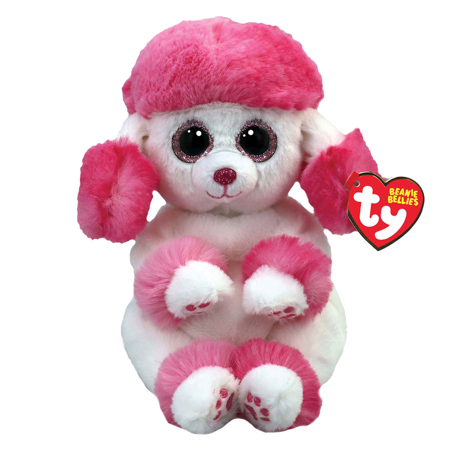 Ty Beanie Babies Bellies Herzlicher Pudel, 15 cm