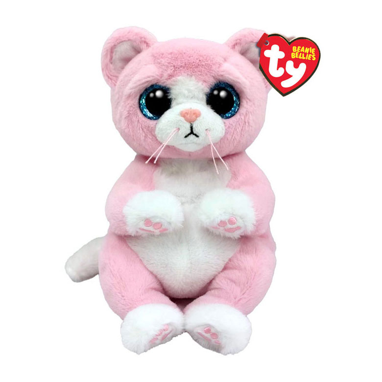 Ty Beanie Babies Bellies Lillibelle Cat, 15cm