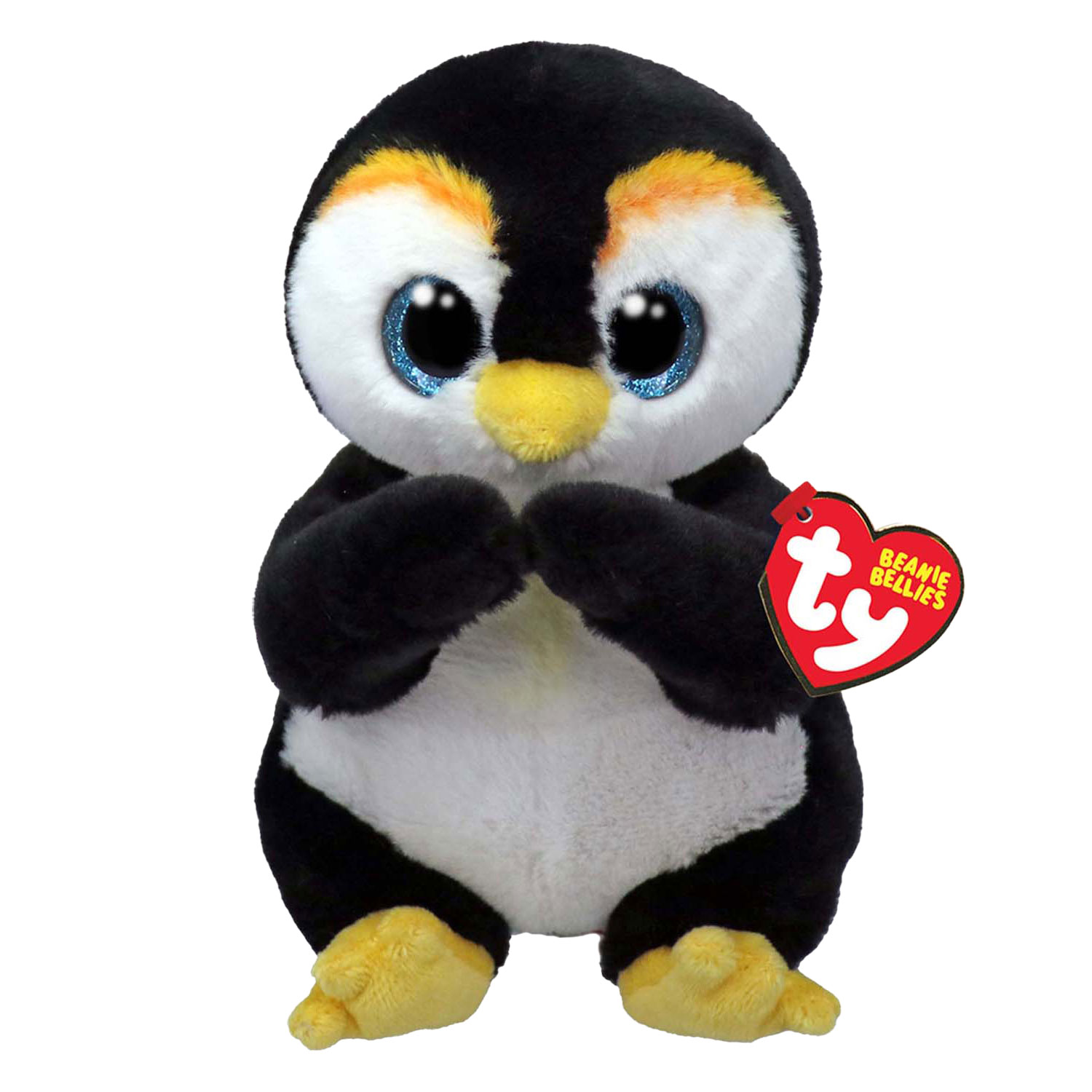 Ty Beanie Babies Bellies Neve Pingouin, 15 cm