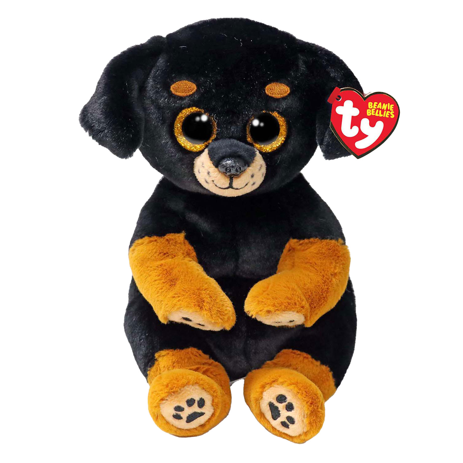 Ty Beanie Babies Bellies Randi Rottweiler, 15cm