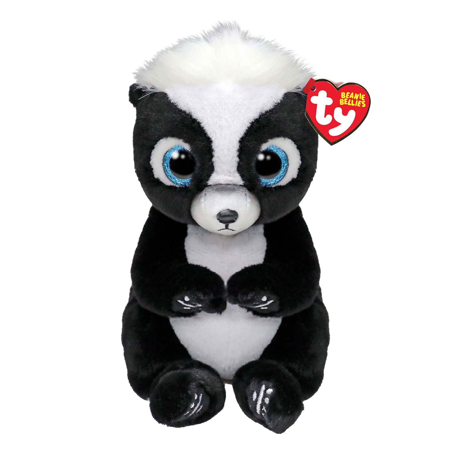 Ty Beanie Babies Bellies Rukus Skunk, 15 cm