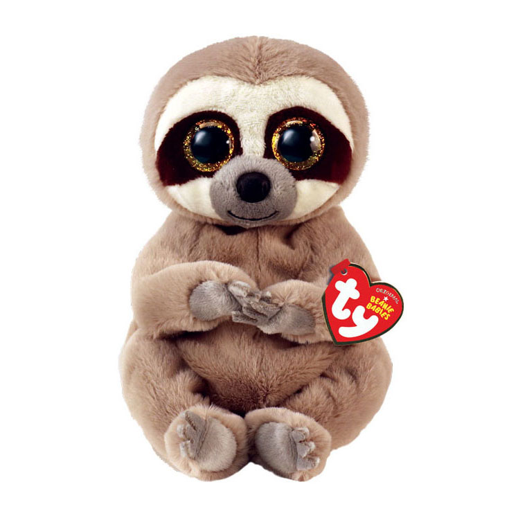 Ty Beanie Babies Bellies Silas Paresseux, 15 cm