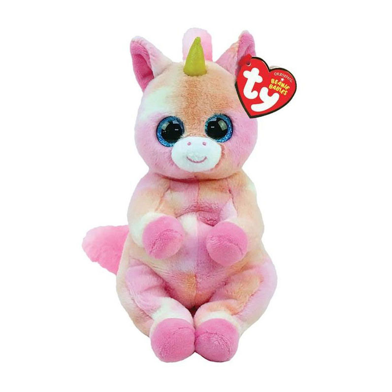 Ty Beanie Babies Bellies Skylar Licorne, 15 cm