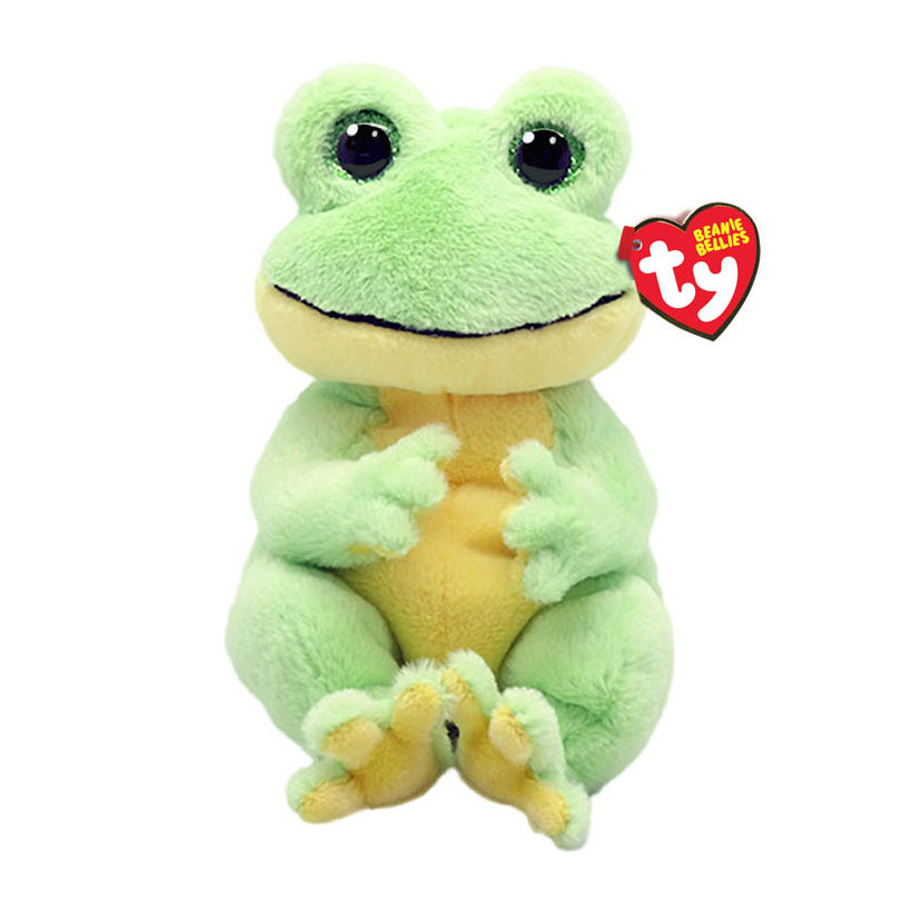 Ty Beanie Babies Bellies Snapper Grenouille, 15 cm