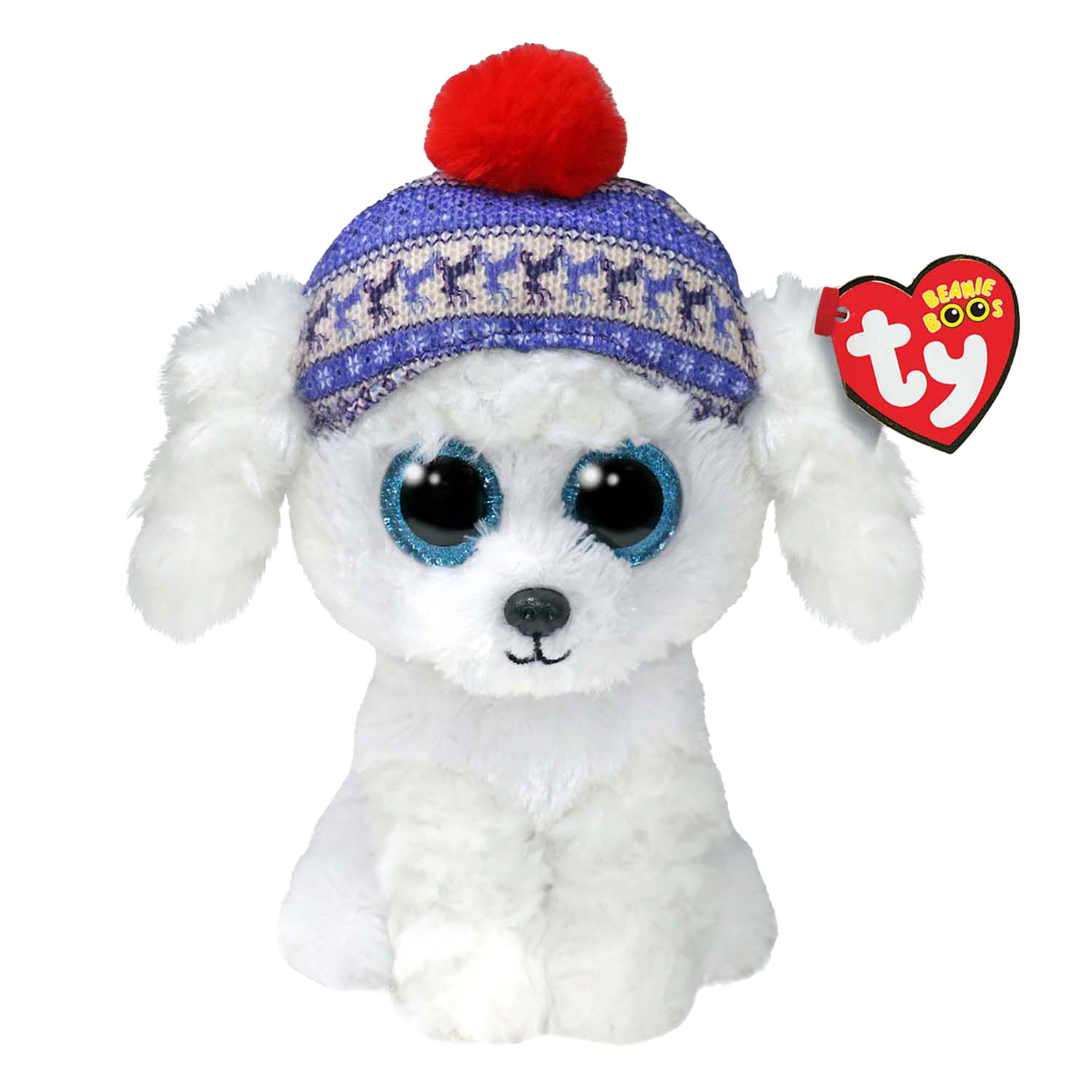 Ty Beanie Boo's Christmas Sleighbell Chien, 15 cm