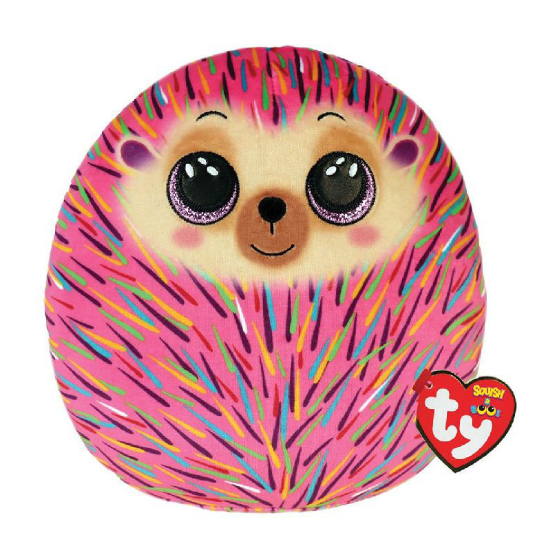 Ty Squish a Boo Hildee Rosa Igel, 20 cm