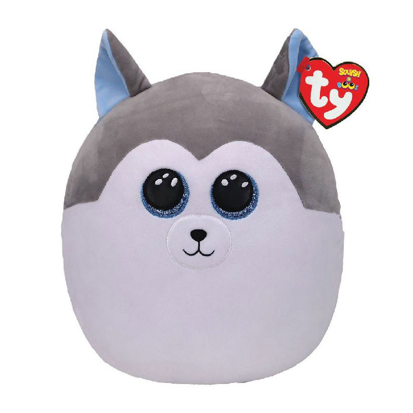 Ty Squish a Boo Slush Husky, 20cm