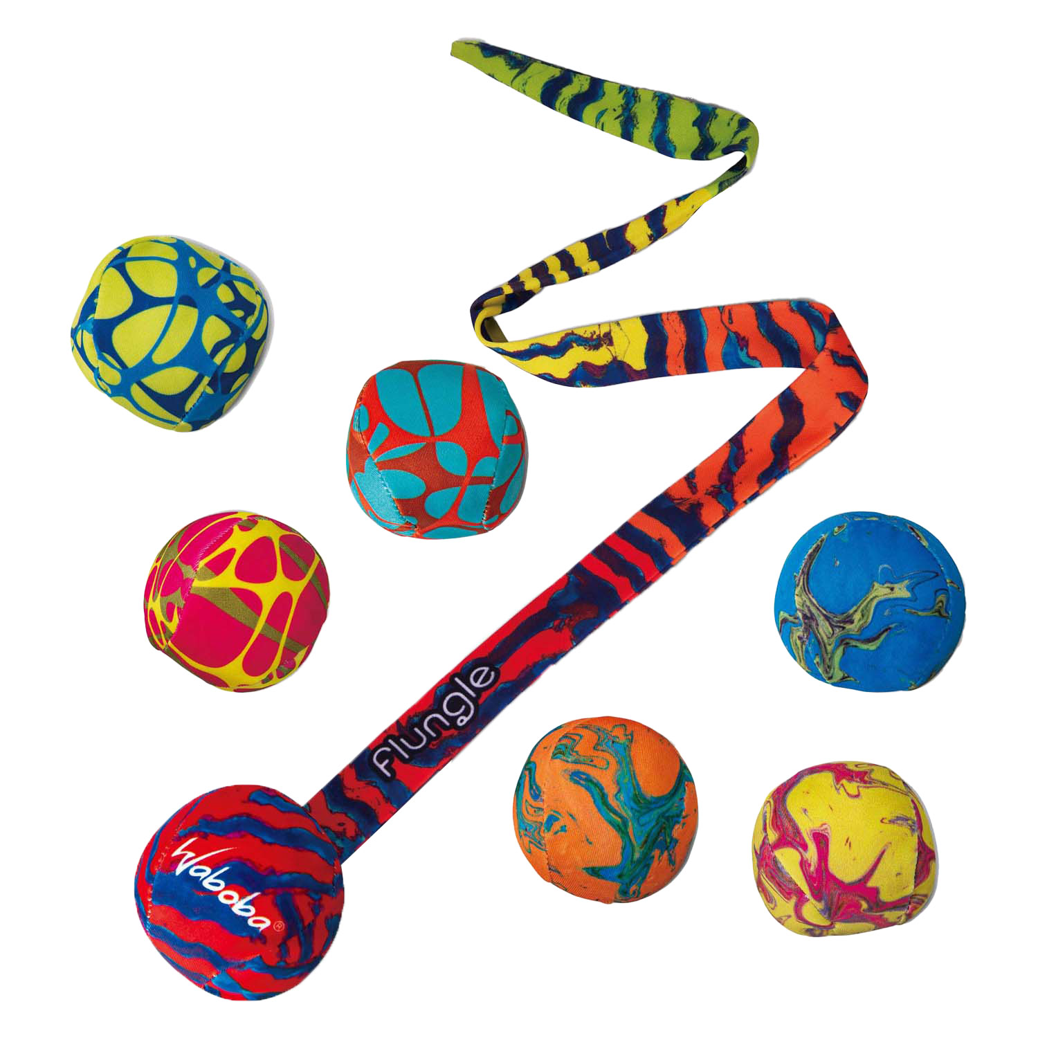 Waboba Flungle Tailball, 7 pièces