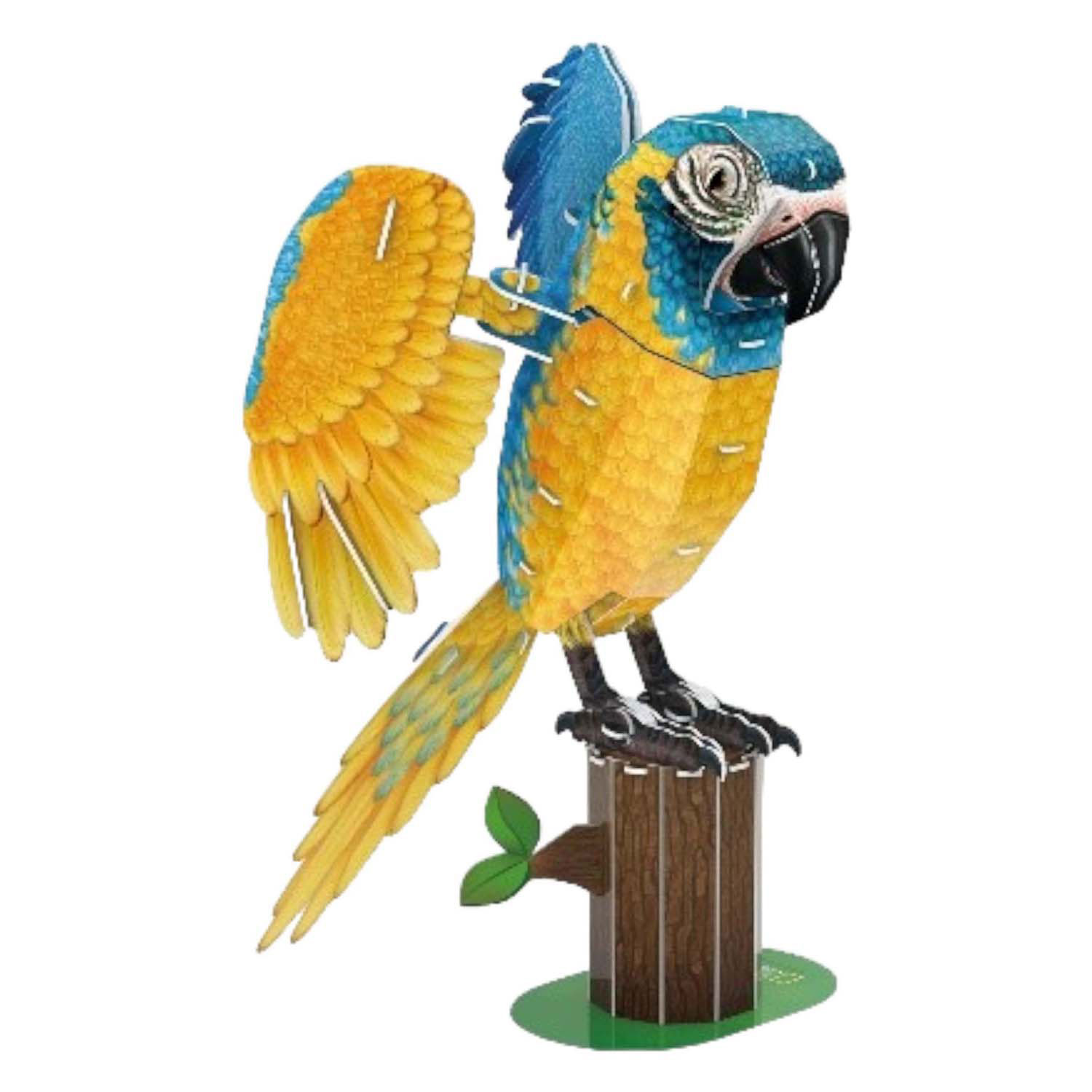 Puzzle 3D amusant et cubique National Geographic Ara