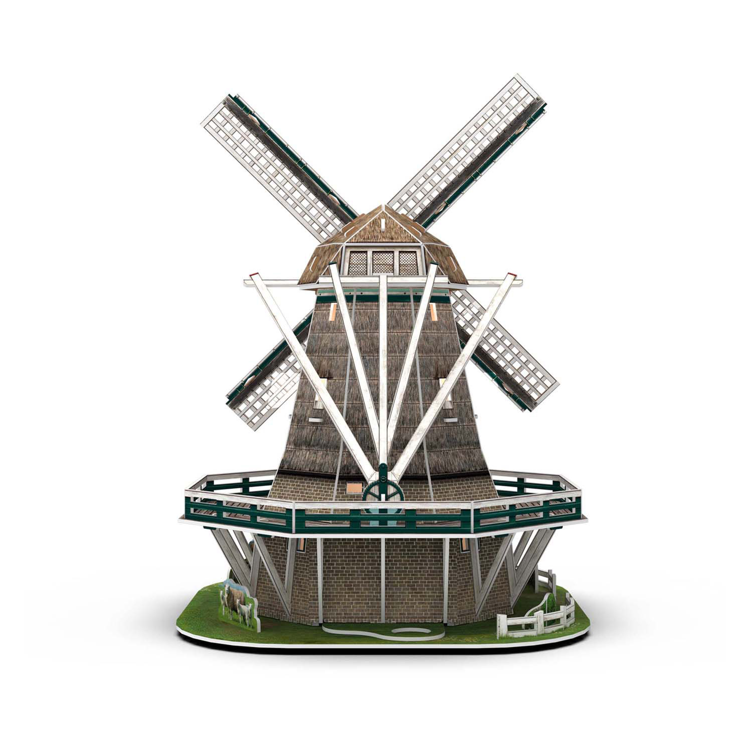 Cubic Fun 3D Puzzel Molen LED