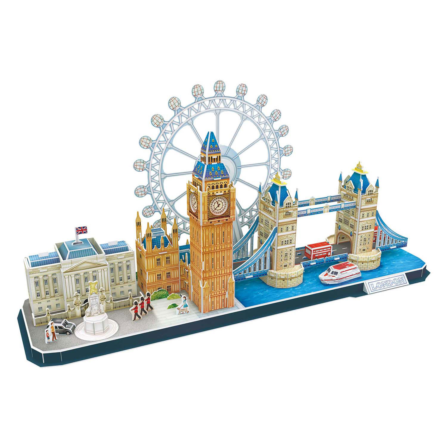 Puzzle 3D cubique amusant City Line Londres