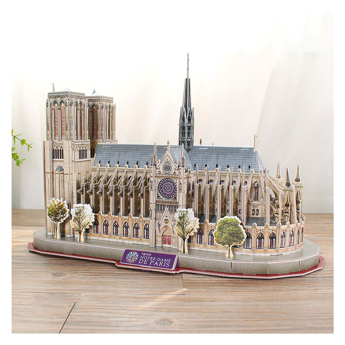 Kubisches lustiges 3D-Puzzle National Geographic Notre Dam Paris