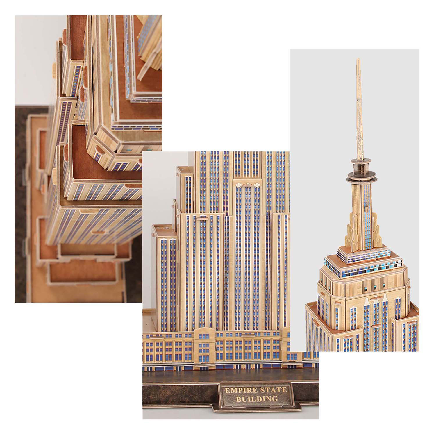 Puzzle 3D amusant cubique National Geographic Empire State Building