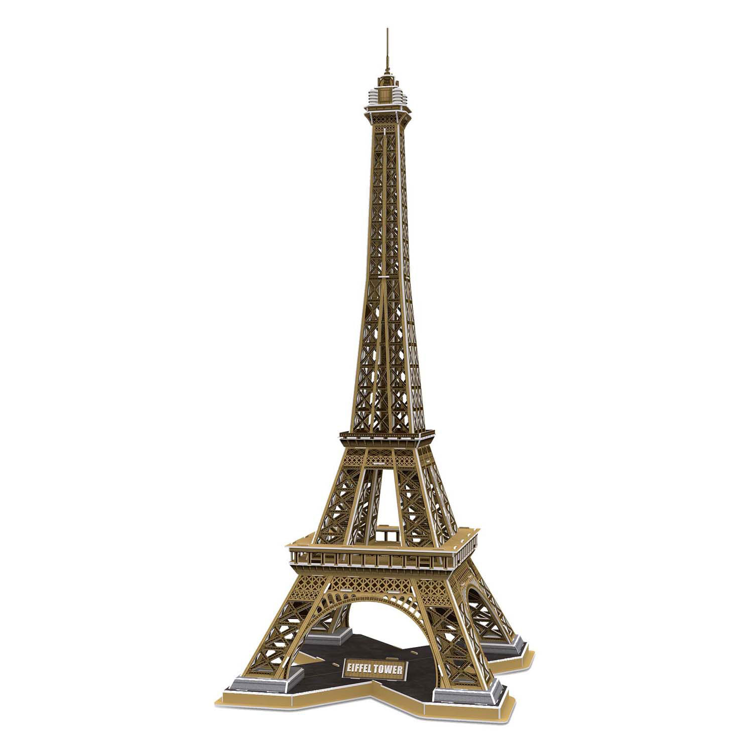 Puzzle 3D cubique amusant National Geographic Tour Eiffel