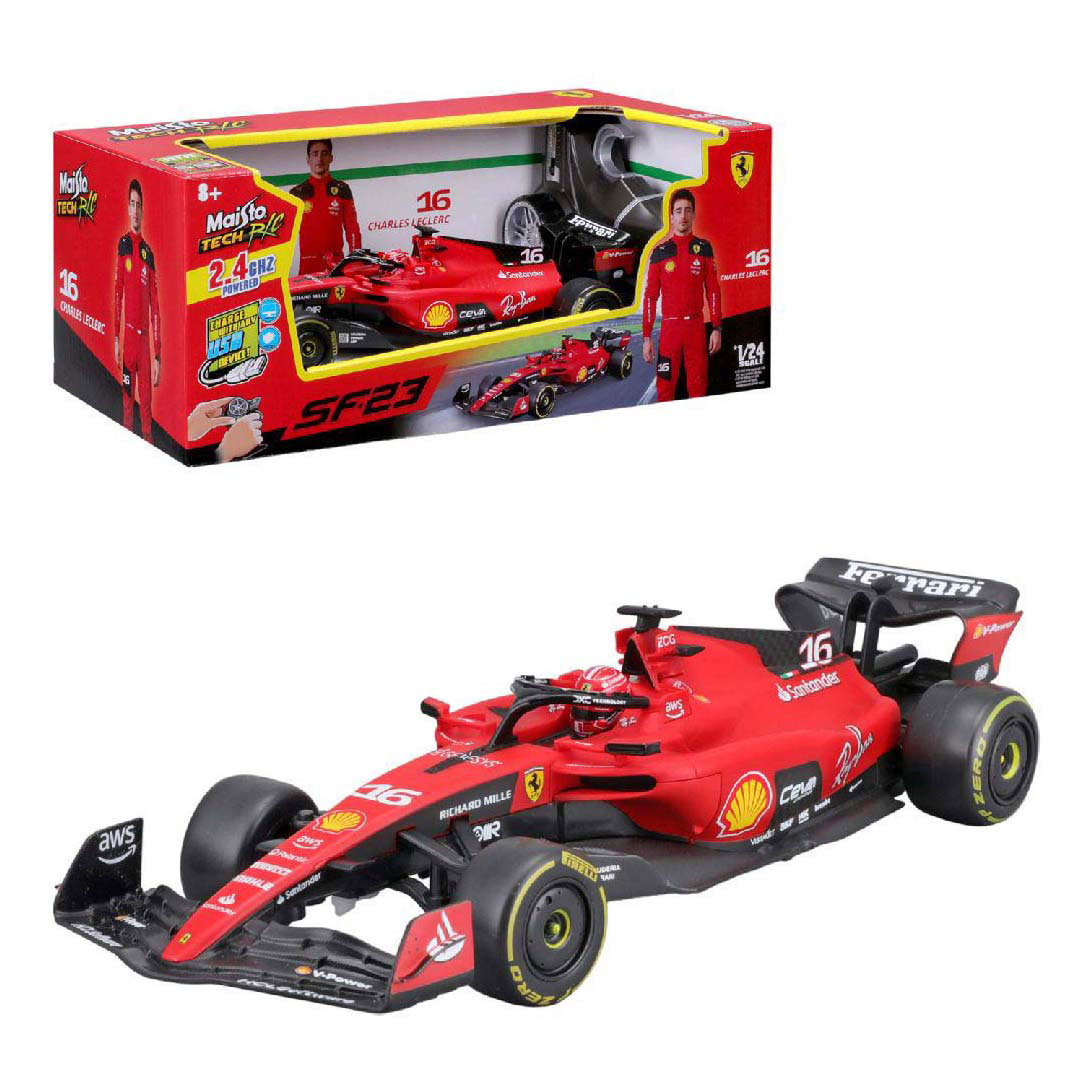 Bestuurbare Auto RC Maisto Ferrari Leclerc