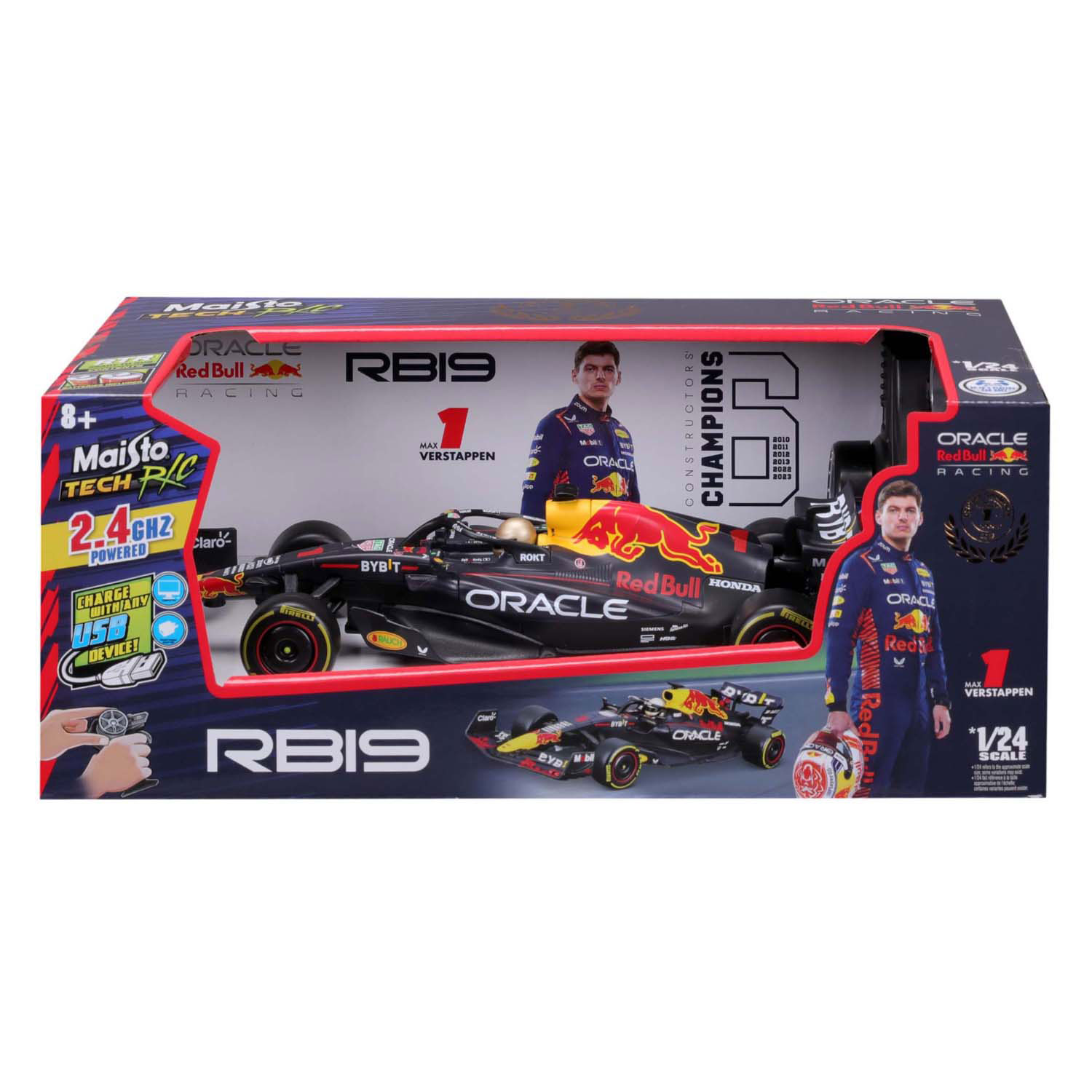 Bestuurbare Auto Maisto Red Bull Max Verstappen