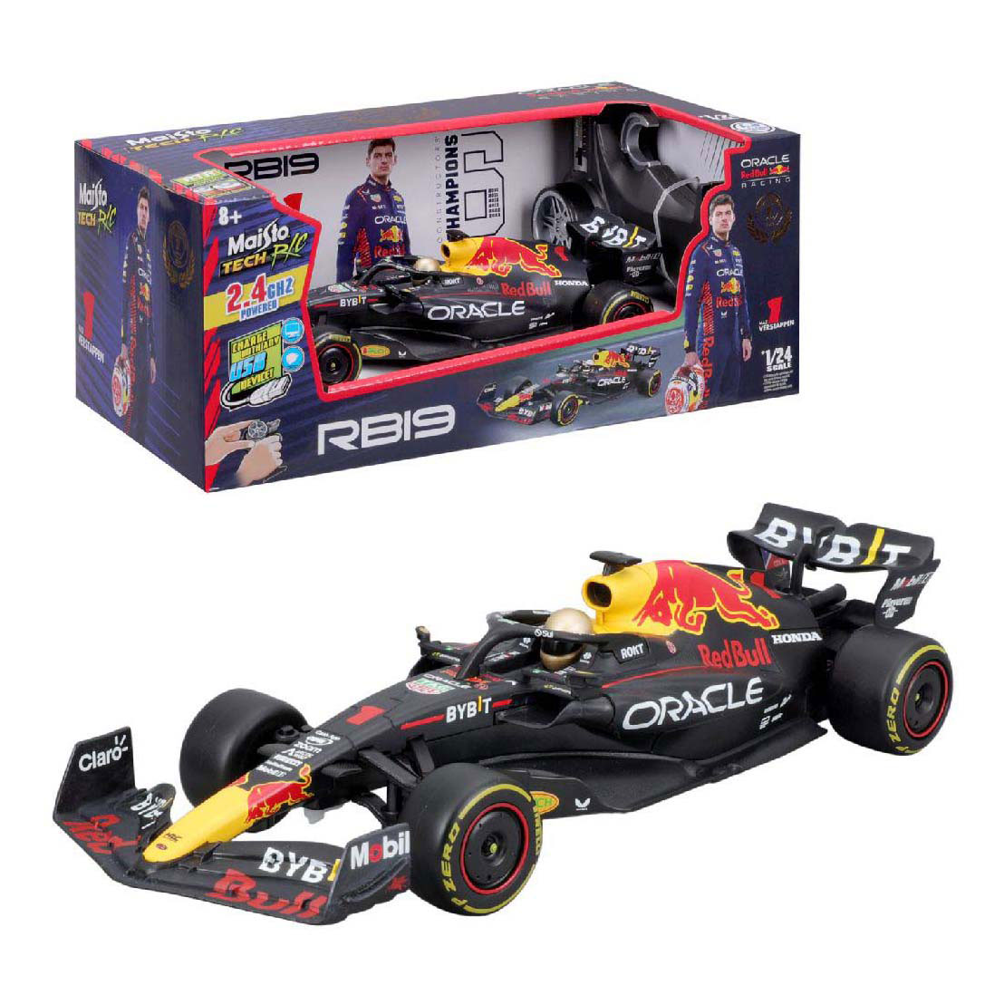 Bestuurbare Auto Maisto Red Bull Max Verstappen