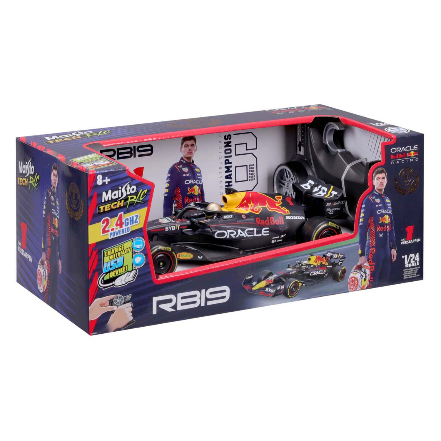 Bestuurbare Auto Maisto Red Bull Max Verstappen