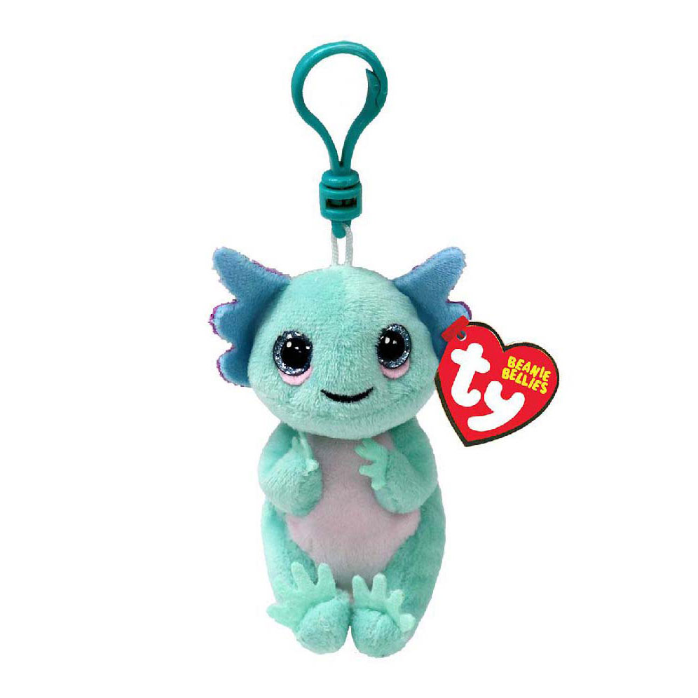 Ty Beanie Bellies Clip Alex Axolotl, 10 cm