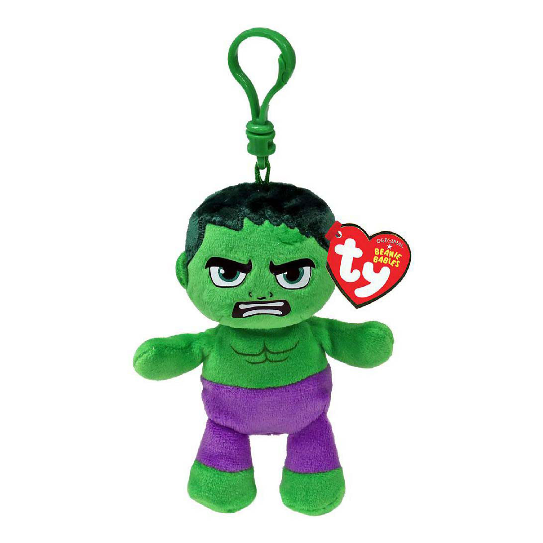 Ty Beanie Boo Sleutelhanger - Marvel Hulk