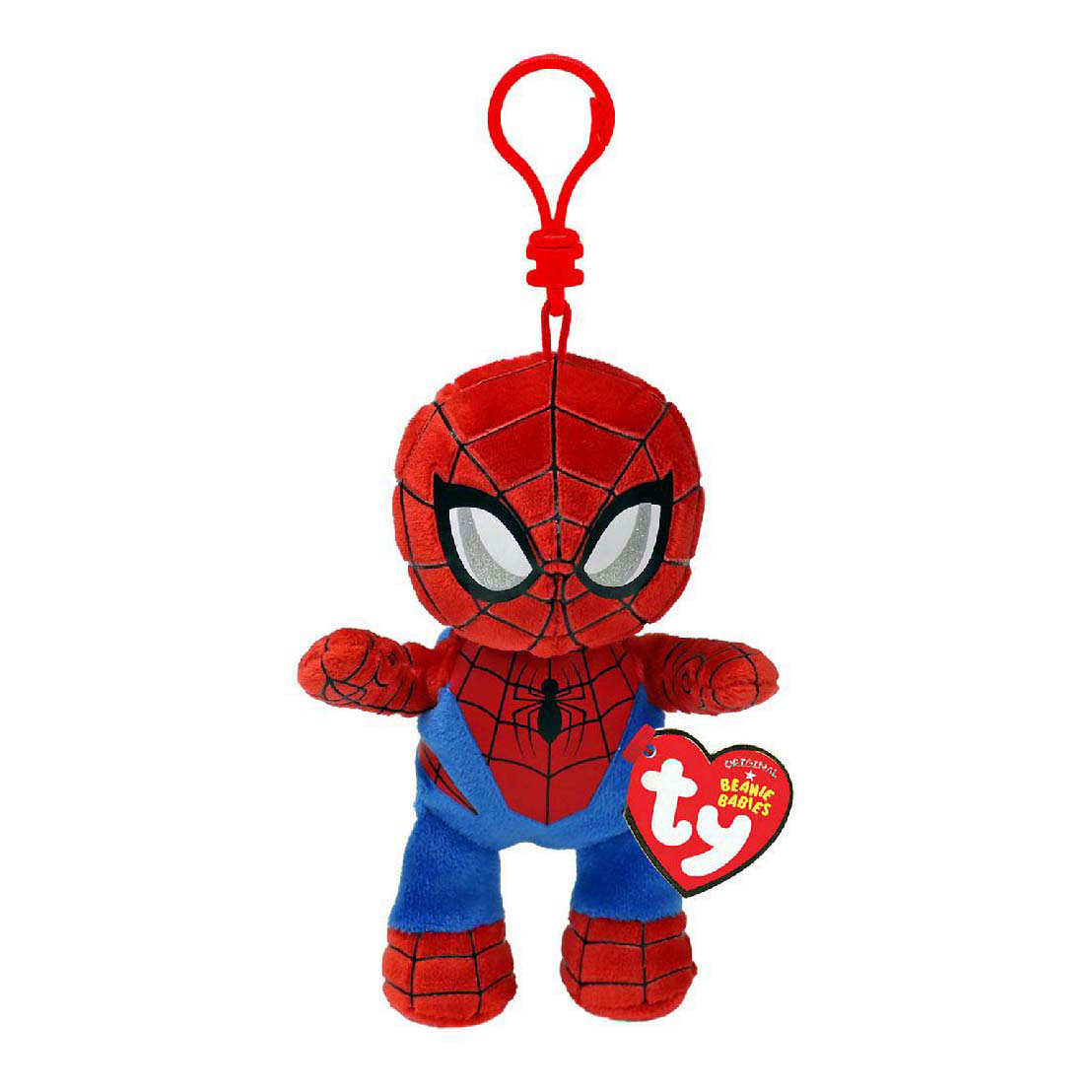 Ty Beanie Boo Sleutelhanger - Spiderman