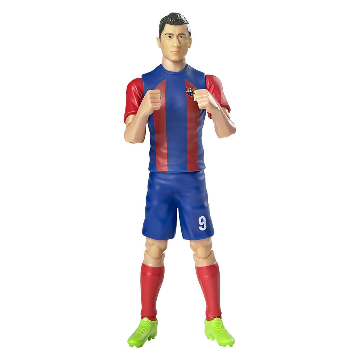 Voetbalfiguur FC Barcelona Lewandowski, 20cm