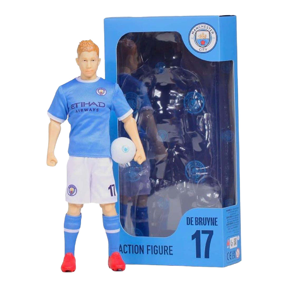 Voetbalfiguur Manchester City De Bruyne, 20cm