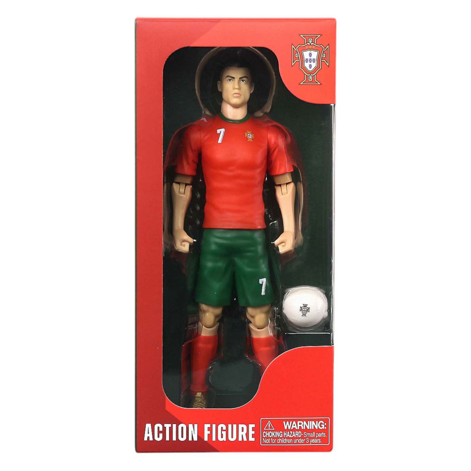 Voetbalfiguur Portugal Cristiano, 20cm