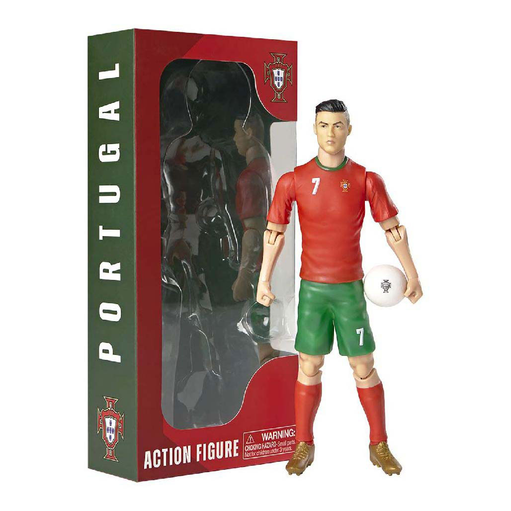 Voetbalfiguur Portugal Cristiano, 20cm