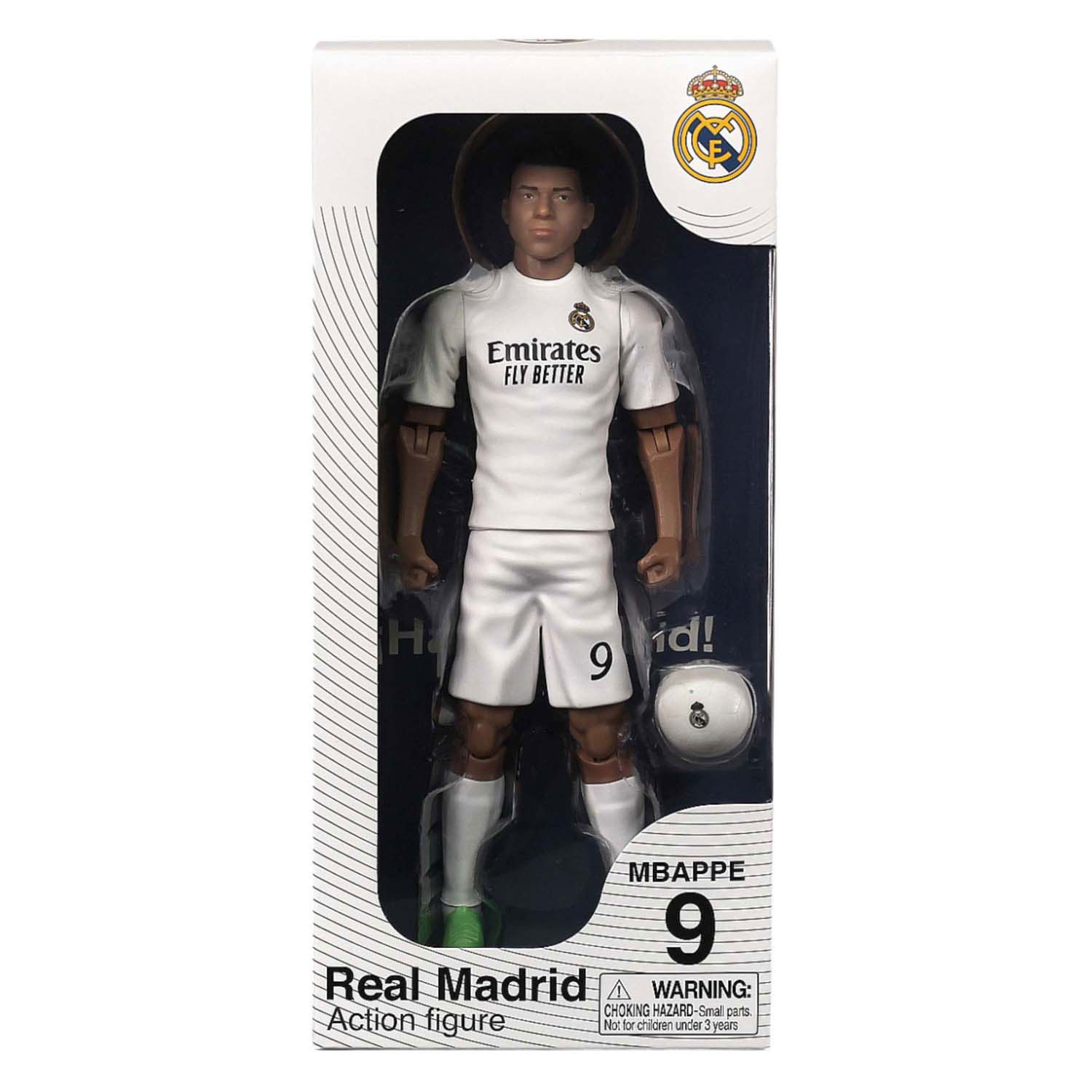Voetbalfiguur Real Madrid Mbappe, 20cm