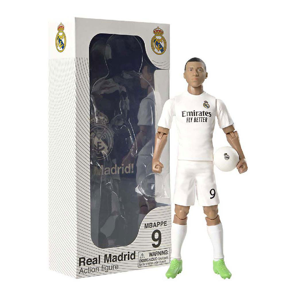 Voetbalfiguur Real Madrid Mbappe, 20cm
