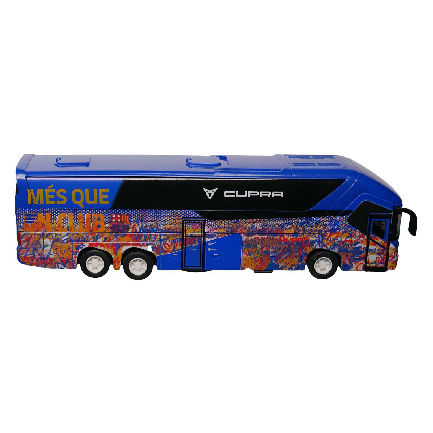 FC Barcelona Team Bus