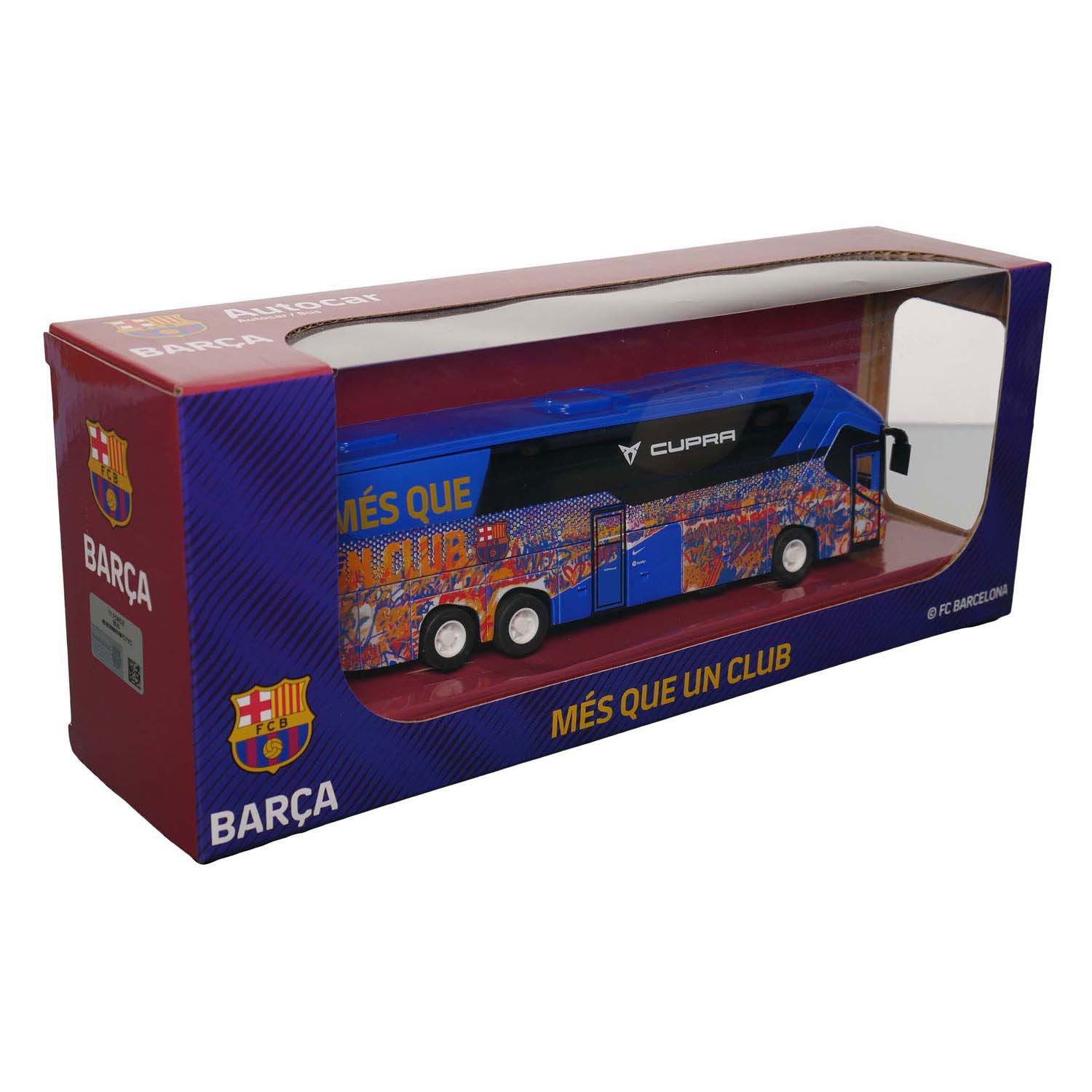 FC Barcelona Team Bus