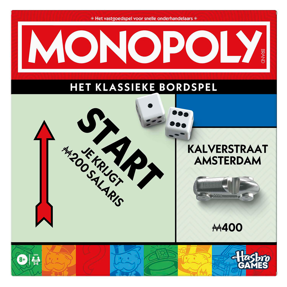 Monopoly Het Klassieke Bordspel 2-6 Spelers