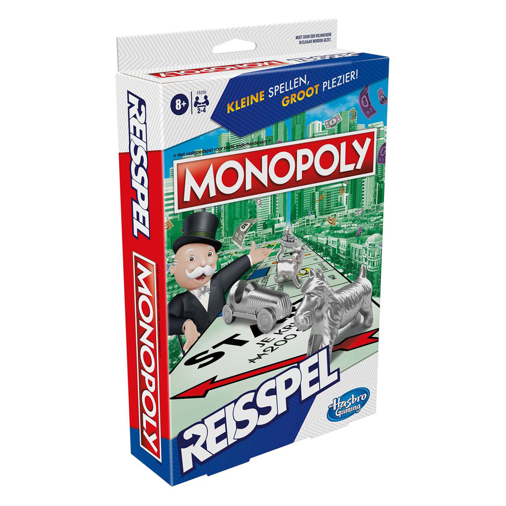 Monopoly Reisspel 2-4 Spelers