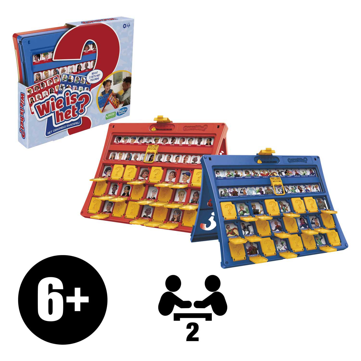 Wie is het? Spel - 2 Spelers