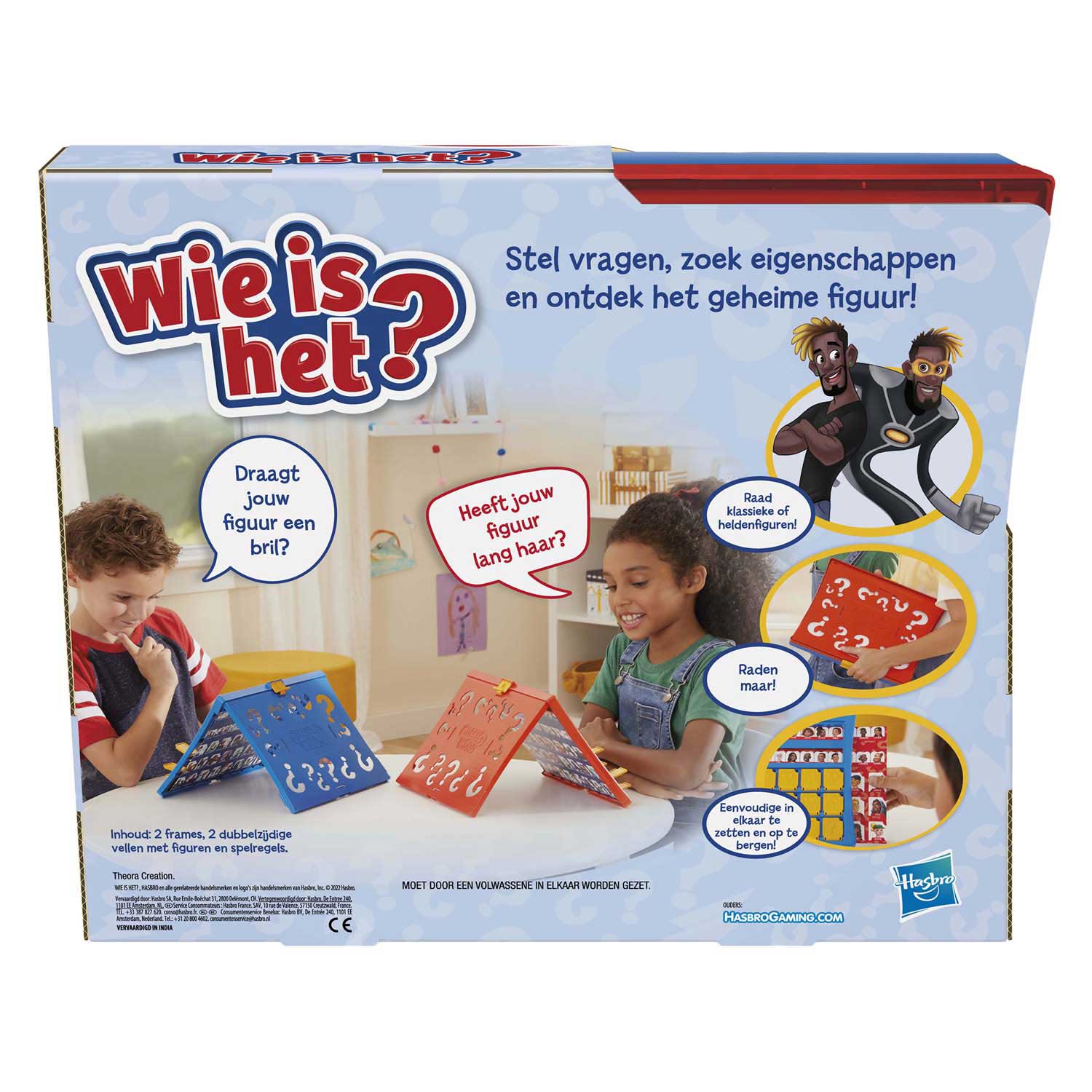 Wie is het? Spel - 2 Spelers