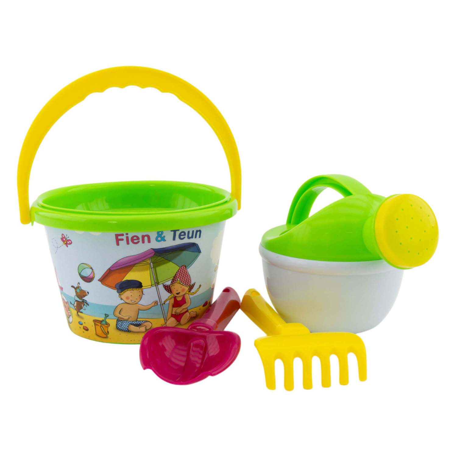 Fien & Teun Strandset 9,5cm - 5dlg.