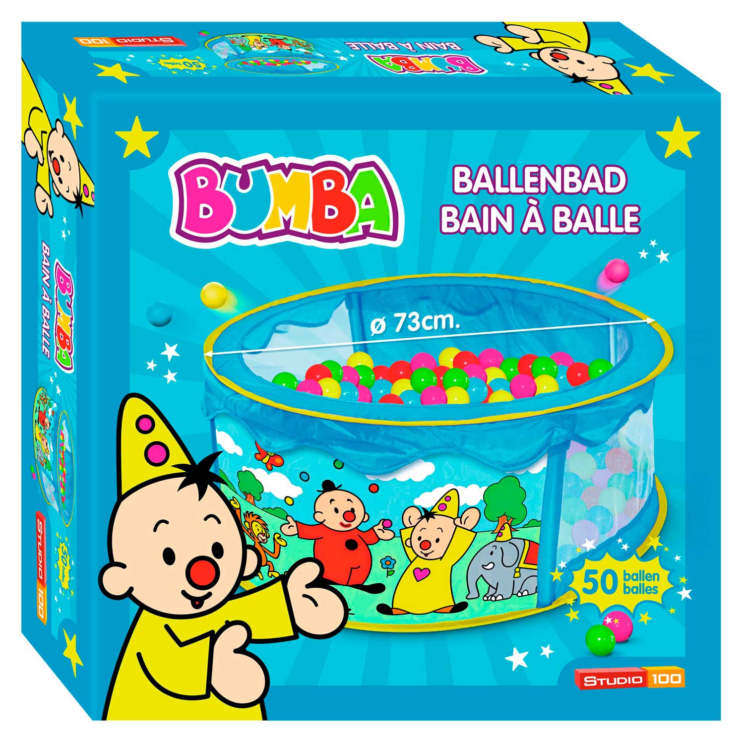 Bumba Ball Pool avec 50 balles
