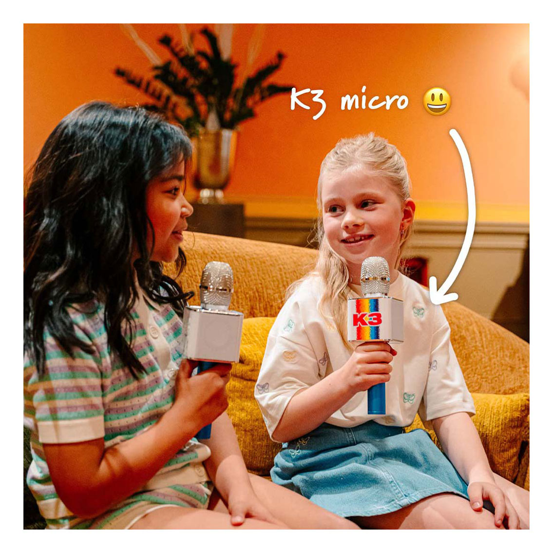 K3 Karaoke Microfoon met Foto