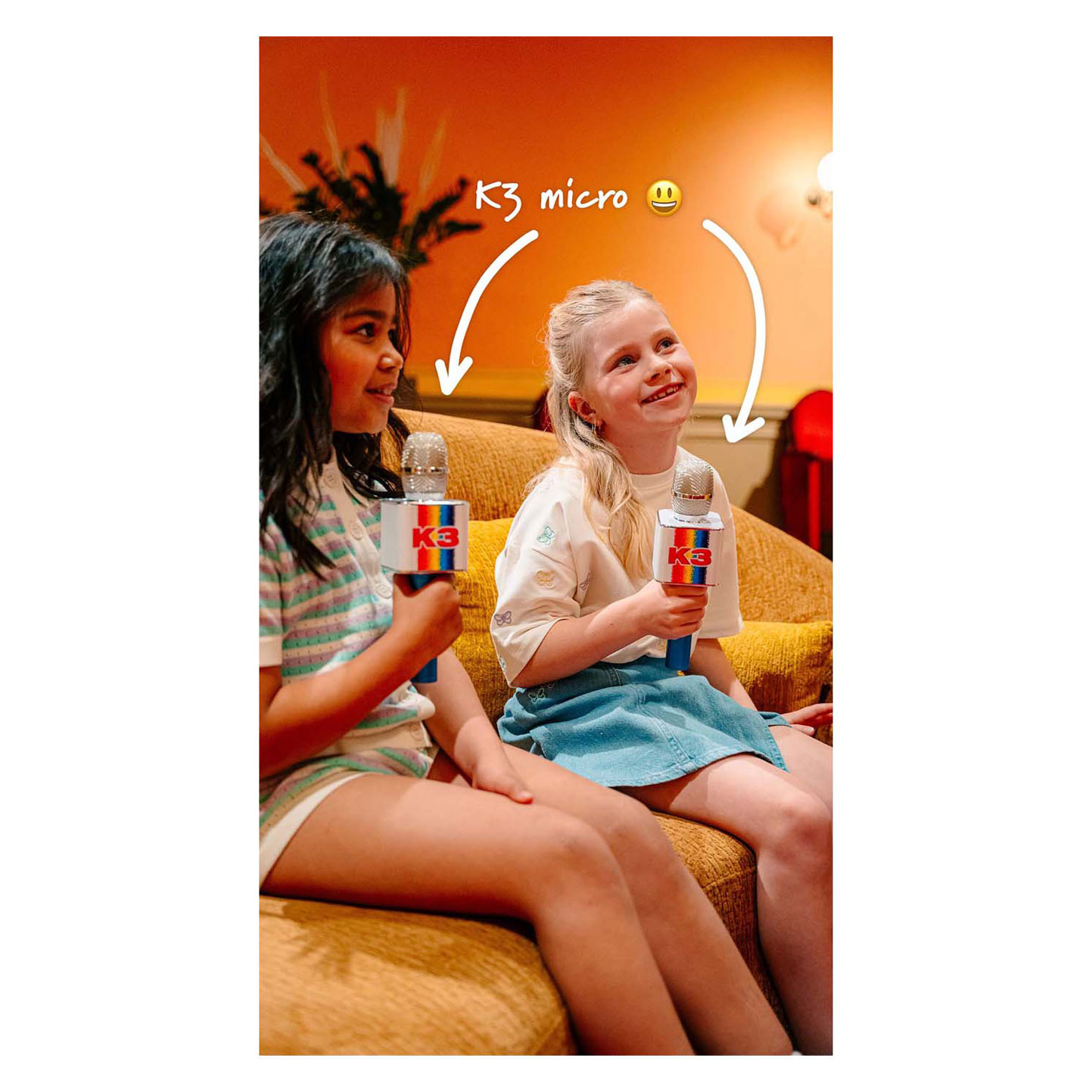 K3 Karaoke Microfoon met Foto