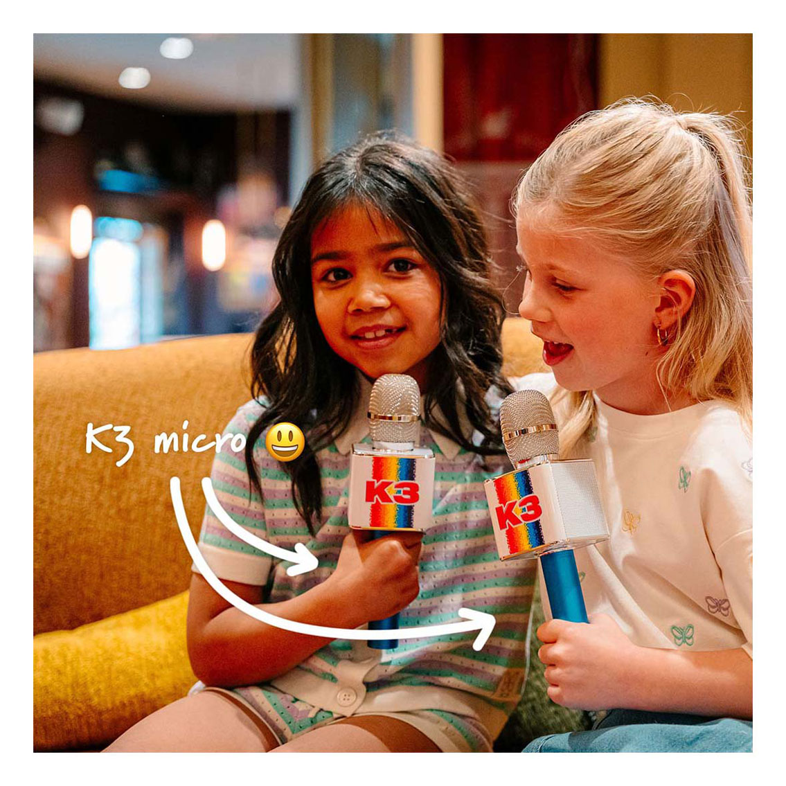 K3 Karaoke Microfoon met Foto