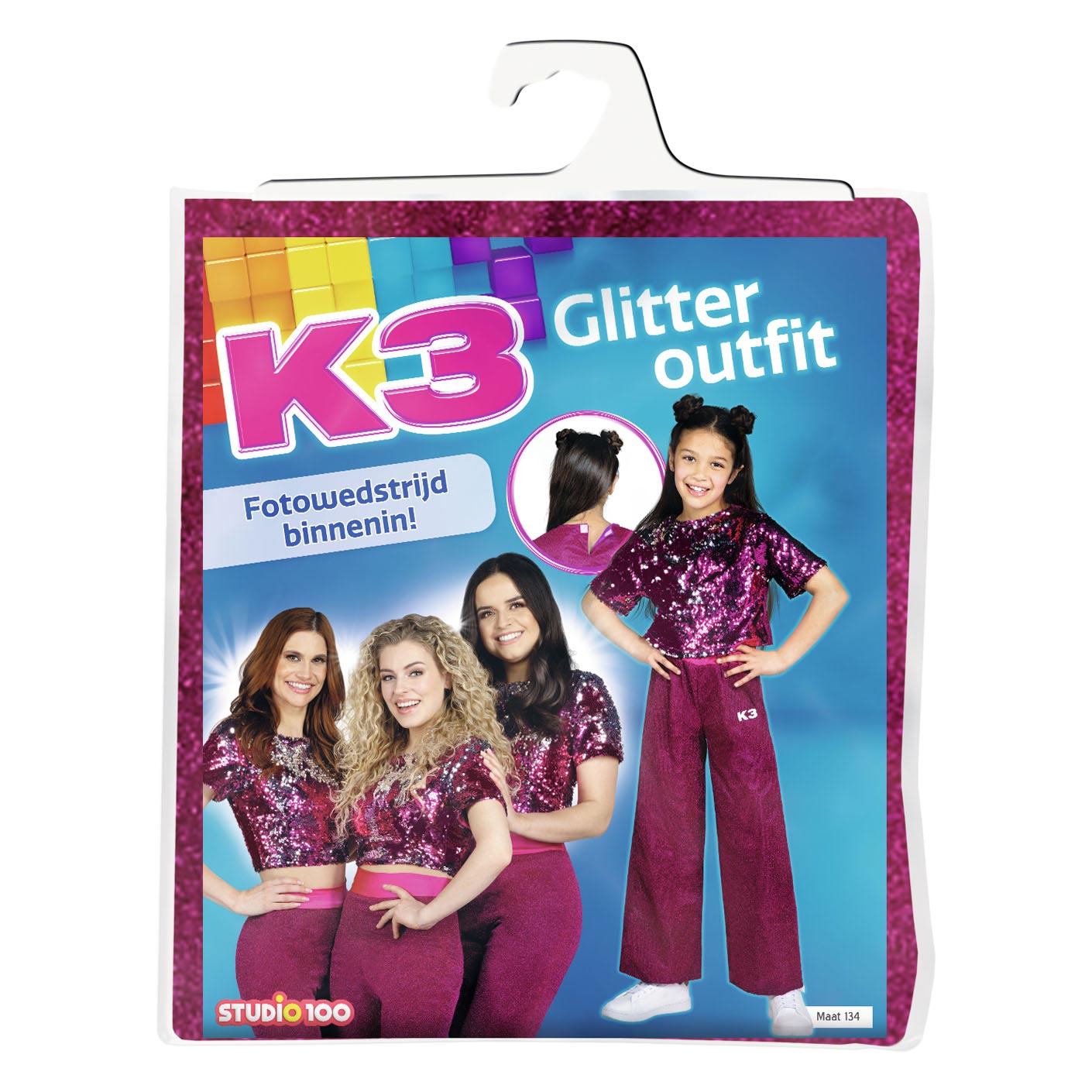 Nacht kussen Continentaal Verkleedpak K3 Roze, 6-8 jaar online kopen? | Lobbes Speelgoed